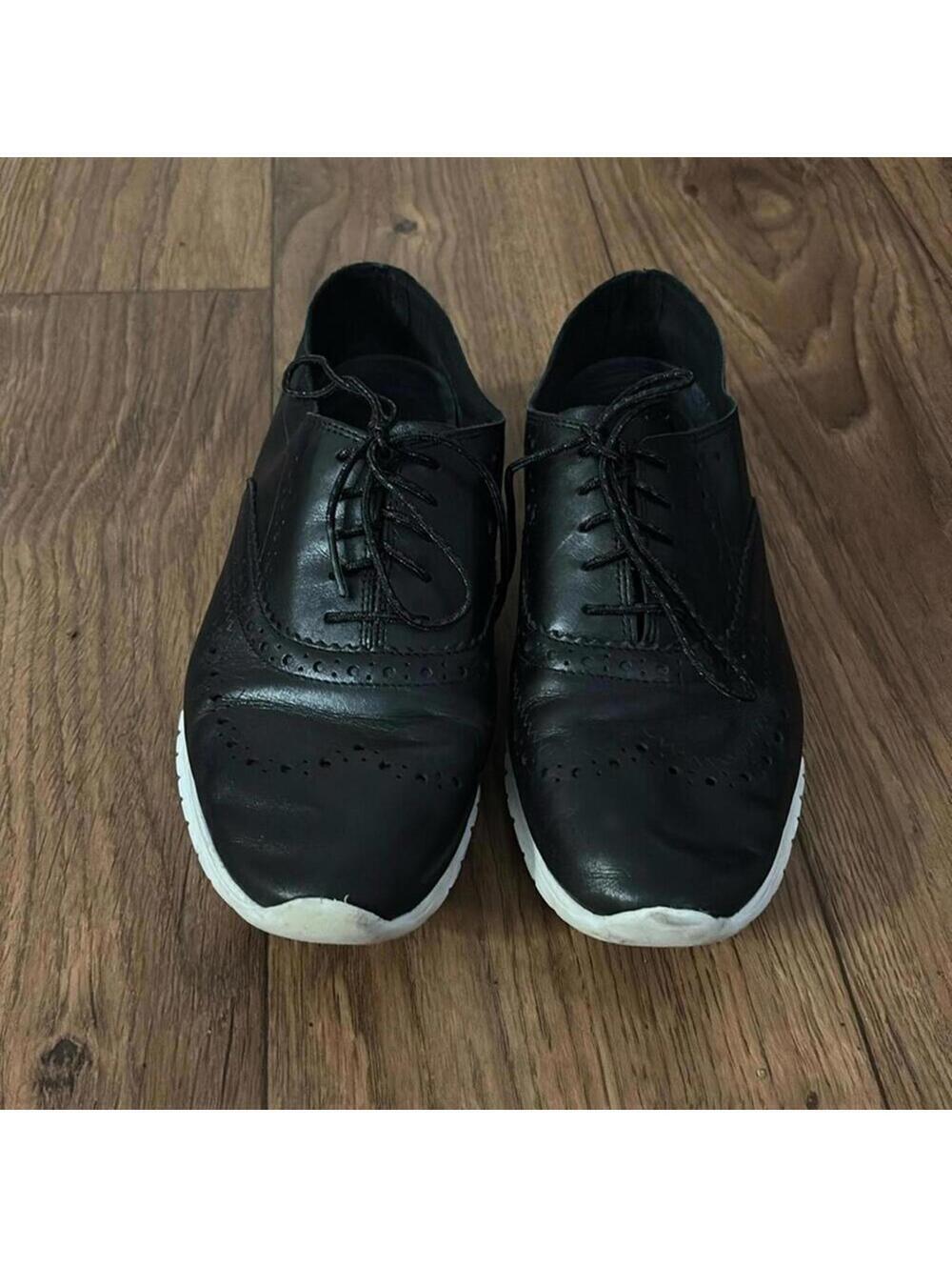 Cole Haan zero grand black women’s wing tip, loafer sneaker business casual
